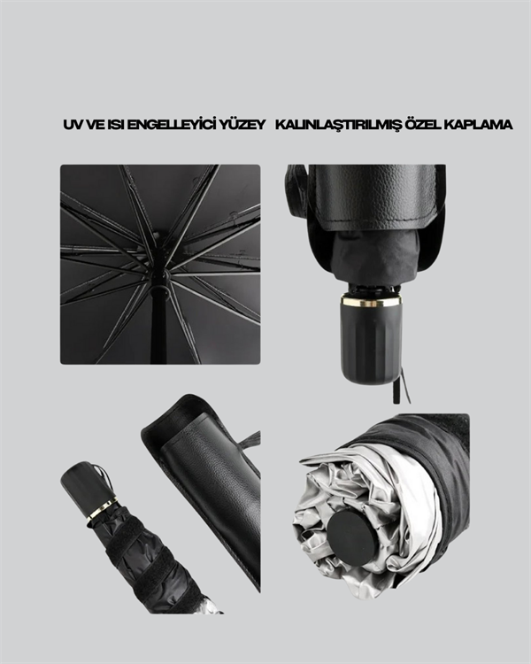 Kalın Kumaşlı Ön Cam Güneşliği – Solmaz Deforme Olmaz Uzun Ömürlü - Görsel 5