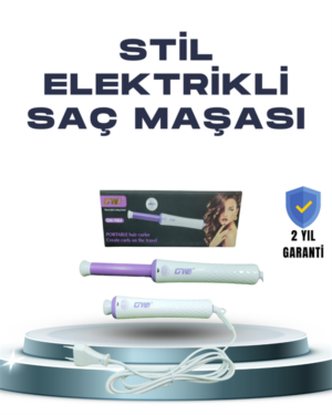 GW 32mm Döner Başlıklı Saç Kıvırma Makinesi – Her An Her Yerde Profesyonel Şekillendirme