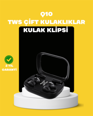 TWS Q10 Kablosuz Kulaklık – Şarj Kutulu Yüksek Ses Kalitesi Bluetooth 5.4
