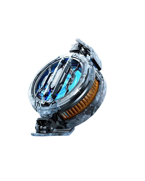 Telefon Soğutucu | LED Işık Efektli | Power Aparatlı | Sessiz ve Taşınabilir Model - Görsel 3