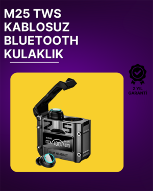 Bluetooth 5.3 Kablosuz Kulaklık | Powerbank Şarj Kutulu | Ultra HD Ses Kalitesi