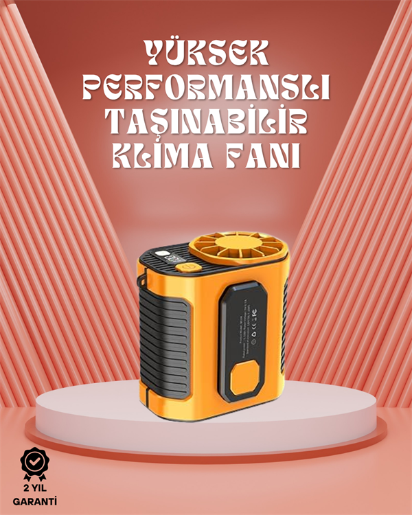 Sessiz Turbo Fan – Kamp Spor Ofis İçin Taşınabilir Mini Soğutucu