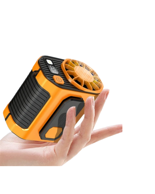 Yüksek Hızlı Mini Klima Fan – 11 m/s Rüzgar Gücü 100 Hız Ayarı - Görsel 3