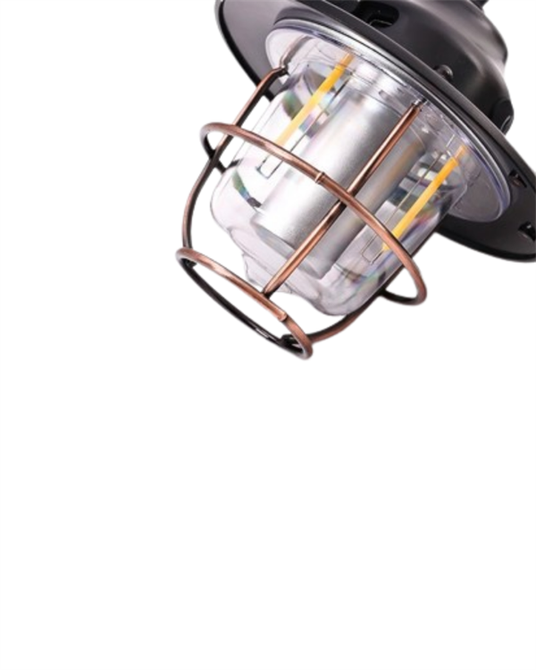 Dış Mekan İçin Şık LED Fener – 4400mAh Pil IPX4 Su Geçirmez Asılabilir - Görsel 5