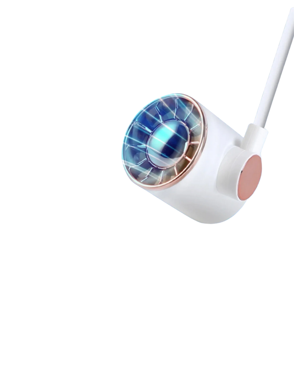 Katlanabilir Asılabilir Fan | USB Şarjlı 3 Vitesli Sessiz Mini Fan - Görsel 4