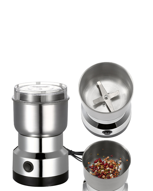 Elektrikli Sessiz Kahve Öğütücü | Çok Fonksiyonlu 200W AB Fişli Kolay Temizlenir - Görsel 5