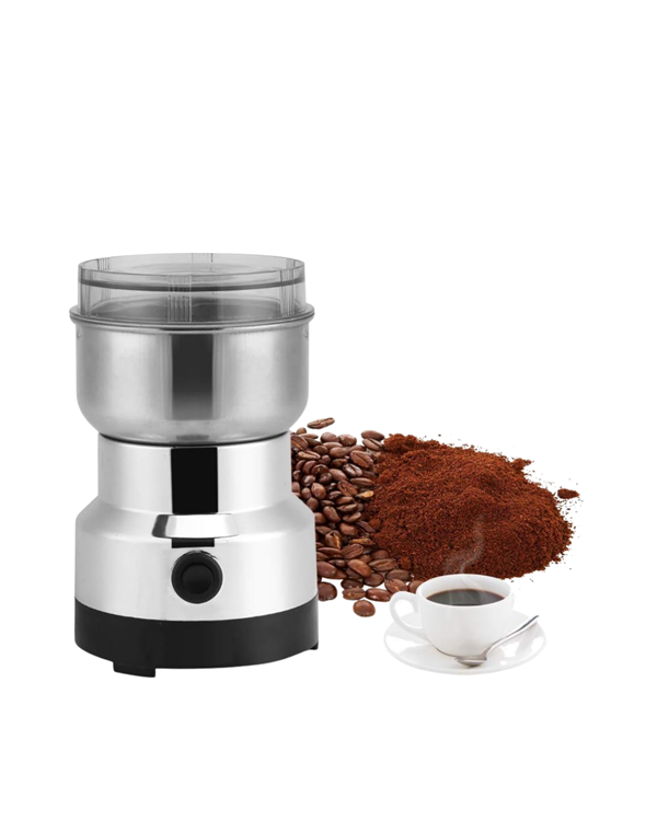 Kompakt Elektrikli Kahve ve Baharat Öğütücü | 14500 Devir Şeffaf Kapaklı Hediye İçin İdeal - Görsel 4