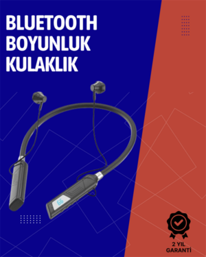 Ergonomik Tasarımlı Bluetooth Kulaklık – Gürültü Azaltmalı Manyetik