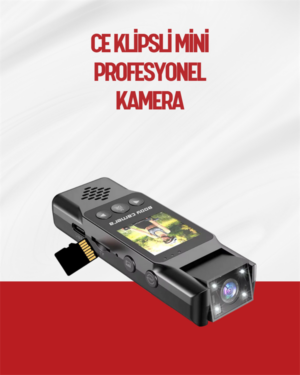 Hareket Algılayıcılı Taşınabilir Mini Kamera – 3MP Fotoğraf Düşük Güç Tüketimi