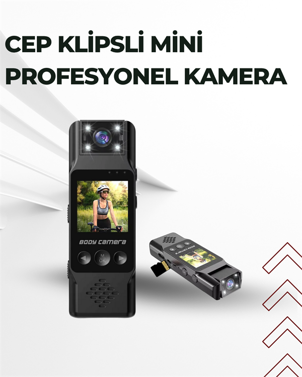 WiFi ile Uzaktan Erişimli Mini Kamera – 1200mAh Batarya 1080P Video Çekimi