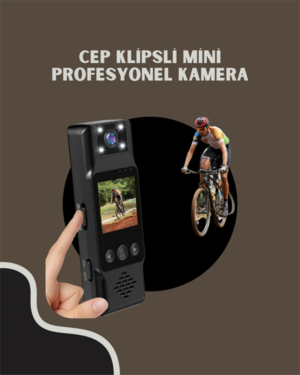 WiFi Özellikli Taşınabilir Kamera – 1.3” TFT Ekran 3MP Fotoğraf 128GB Kart Desteği