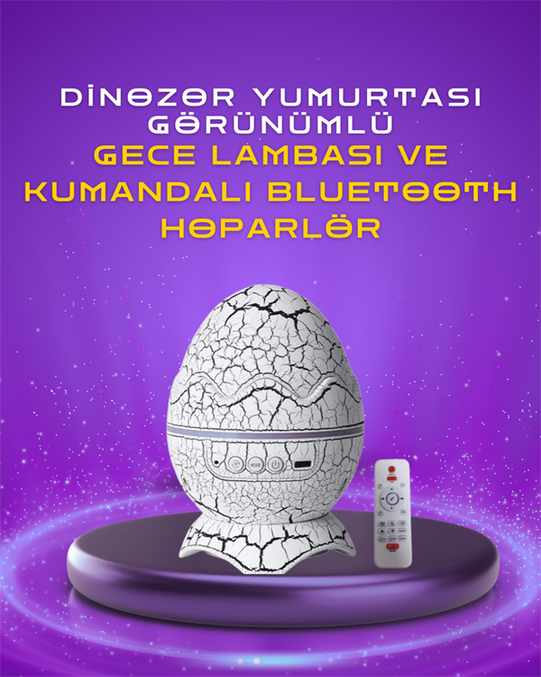 Ayarlanabilir Parlaklık ve Sis Efektli Atmosfer Lambası - Görsel 2