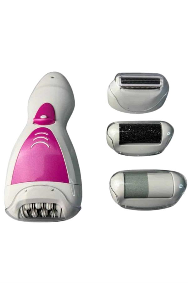 4 Başlıklı Bakım Cihazı Epilatör Tüy Alma Makinesi Topuk Törpüsü - Görsel 4
