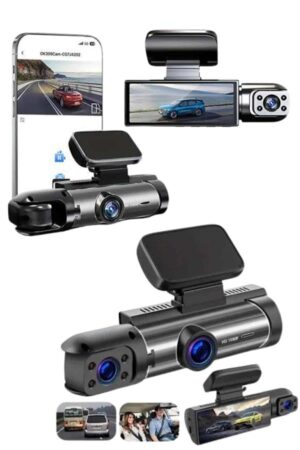 Sürüş Kamerası Video Kaydedici Hareket Algılama Gece Görüşlü