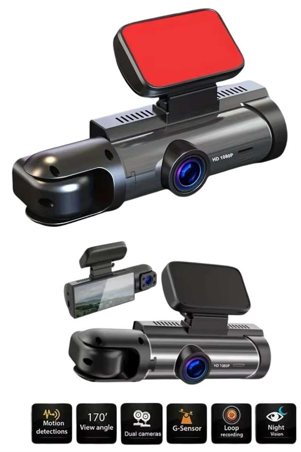Araç Kamerası Dönebilen HD Kaliteli Video ve Fotoğraf Kaydedici - Görsel 3