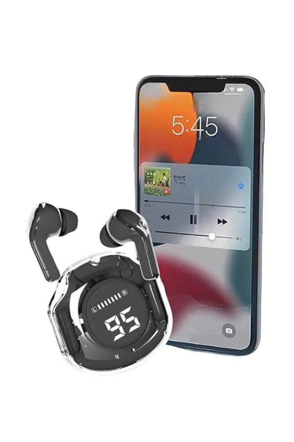 Kulak İçi Bluetooth Kulaklık ANC ENC Özellikli Şarj Göstergeli Kablosuz Kulaklık - Görsel 4