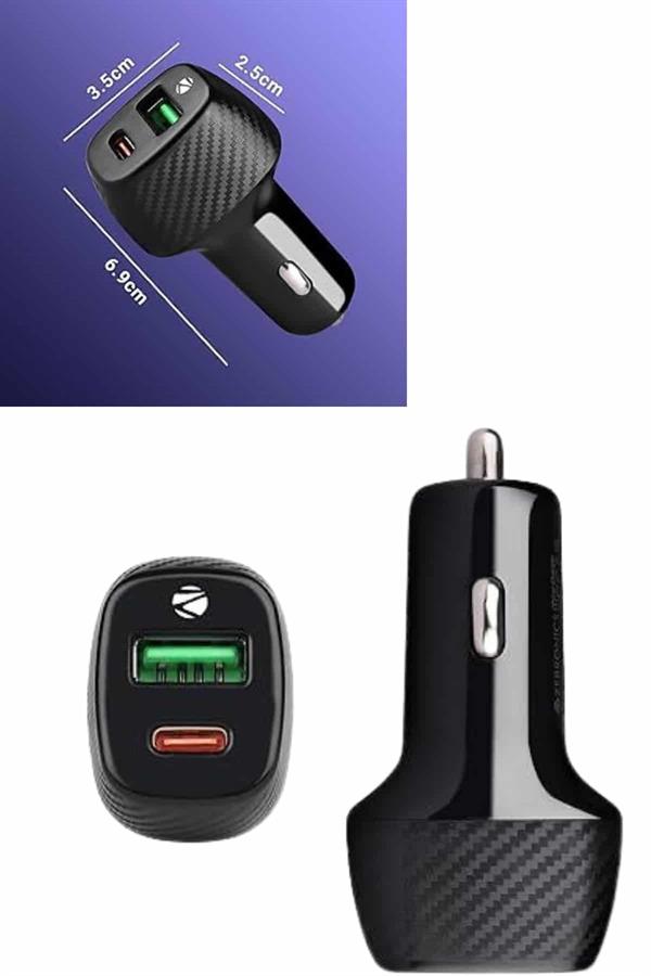 38W USB Type-C Girişli Oto Çakmaklık Araç İçi Hızlı Şarj Çakmaklık Şarj Aleti - Görsel 5