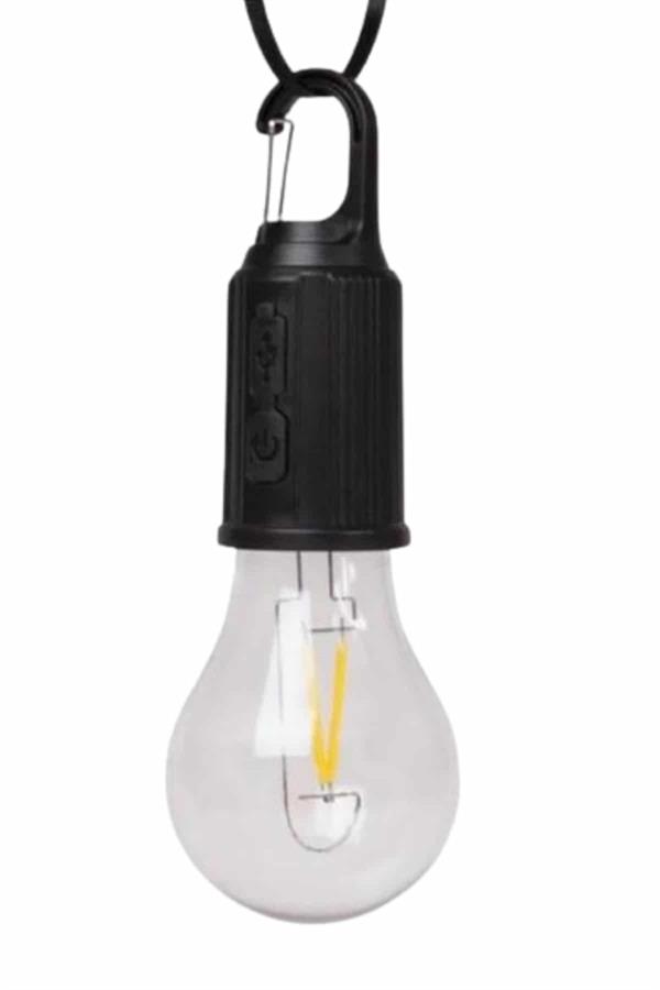 Şarjlı Aydınlatma Ampul Tasarımlı Ambians Işık Askılı Kamp Lambası - Görsel 3