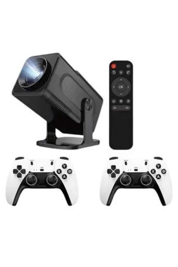 Retro Video Oyunu Konsolu Android Tv El Oyun Konsolu WIFI Taşınabilir Projeksiyon Cihazı - Görsel 3