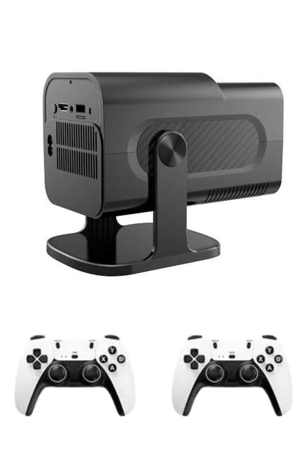 Retro Video Oyunu Konsolu Android Tv El Oyun Konsolu WIFI Taşınabilir Projeksiyon Cihazı - Görsel 5