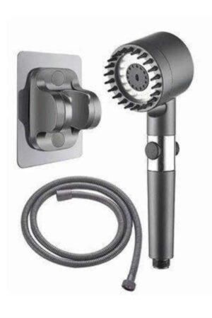 Yüksek Performanslı Masaj Etkili Su Tasarruflu Duş Başlığı Krom Kaplama Uzun Ömürlü