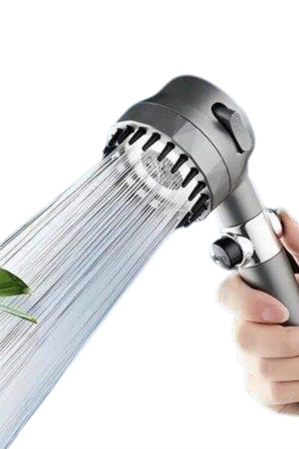 Yüksek Performanslı Masaj Etkili Su Tasarruflu Duş Başlığı Krom Kaplama Uzun Ömürlü - Görsel 3