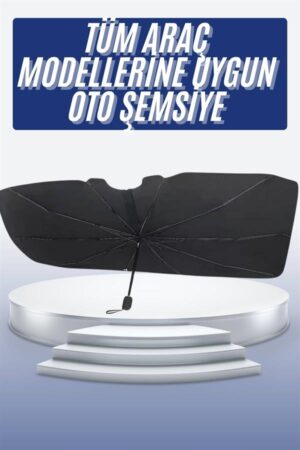 Oto Ön Cam Güneşliği Otomatik Katlanabilir Gölgelik Oto Cam Şemsiye