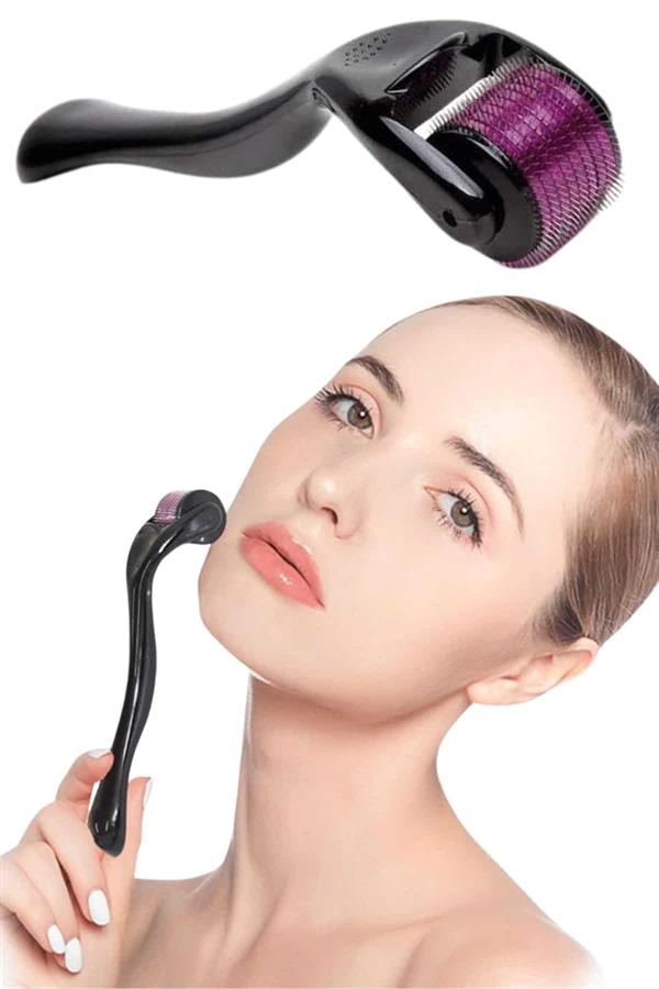 Dermaroller Titanyum 540 Iğneli 1 Mm Saç Kaş Sakal Serum Kullanıma Uygun - Görsel 4