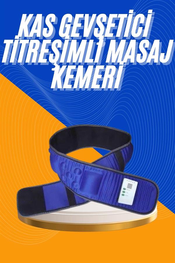 5 Motorlu Titreşimli Masaj Aleti Masaj Kemeri Göbek Bel İnceltmeye Uygun - Görsel 2