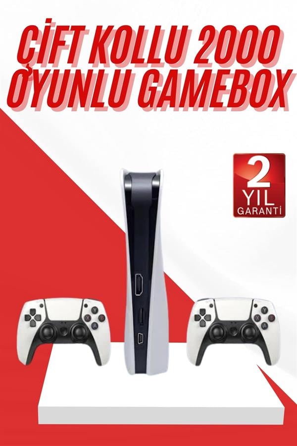 Yeni nesil 4k Hd 2.4g Kablosuz Kol 3000 Oyunlu Game Station Retro Atari Game Box - Görsel 2