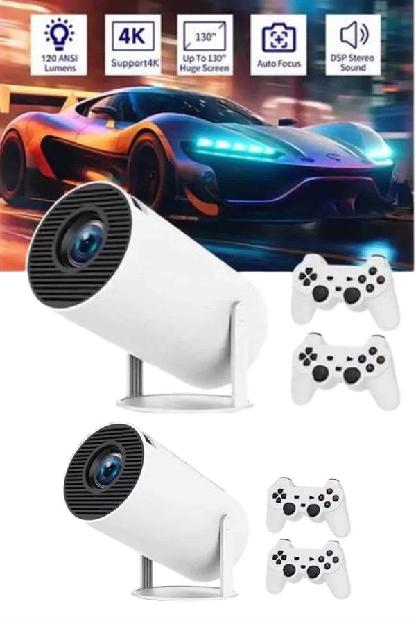 Full HD 8 GB Ayaklı Çift Kollu 4K Video Oyun Konsolu Taşınabilir - Görsel 2