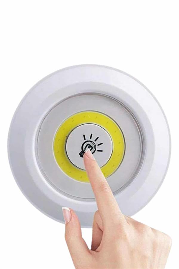 Kablosuz Pilli Işıldak Masa Lambası Mutfak Tezgah Altı Banyo Dolabı Dolap İçi - Görsel 5