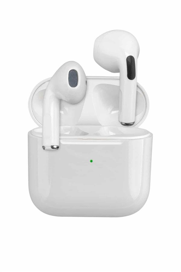 Yeni Nesil Bluetooth Kulaklık Beyaz Çağrı Cevaplayabilen Kablosuz - Görsel 4