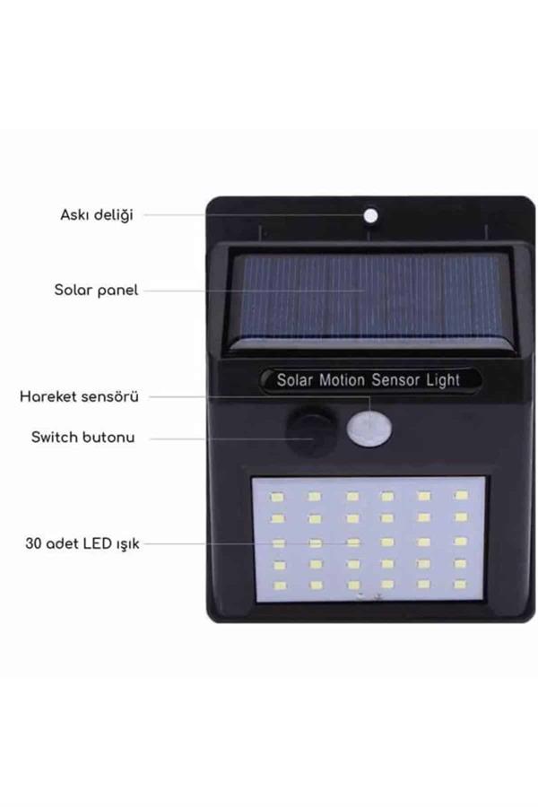 Dekoratif Lamba Güneş Enerjili Aydınlatma Dış Mekan Lambası - Görsel 5