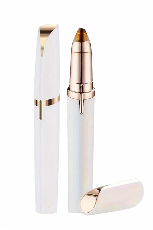 Kaş Bıyık Tüy Epilasyon Aleti Pilli Yüz Kaş Epilatör Kıl Tüy Alma Epilasyon - Görsel 3