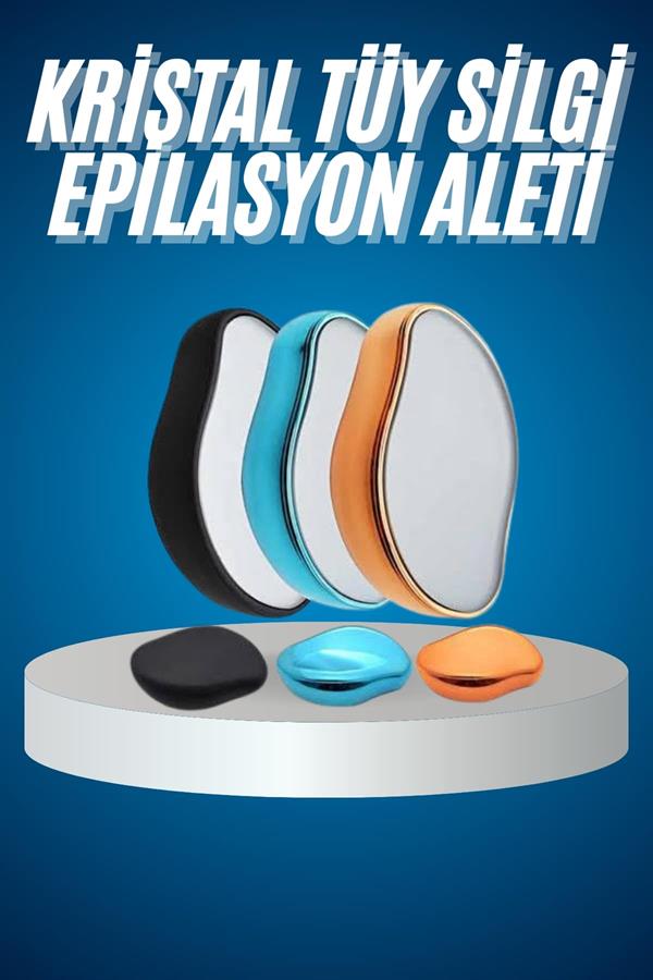Tüy Silgi Kristal Epilasyon Acısız Ağrısız ve Pratik Epilasyon Aleti - Görsel 2