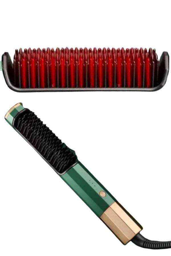 Elektrikli Fön Tarak Düzleştirici Elektriklenme Karşıtı Üflemeli - Görsel 3