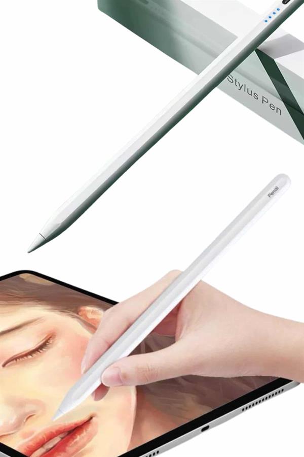 Dokunmatik Kalem Tablet Kalemi Çizim Stylus Kalem Yedek Uçlu - Görsel 3
