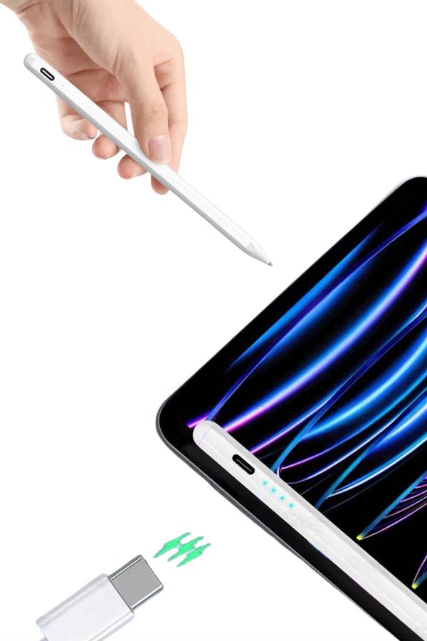Dokunmatik Kalem Tablet Kalemi Çizim Stylus Kalem Yedek Uçlu - Görsel 4