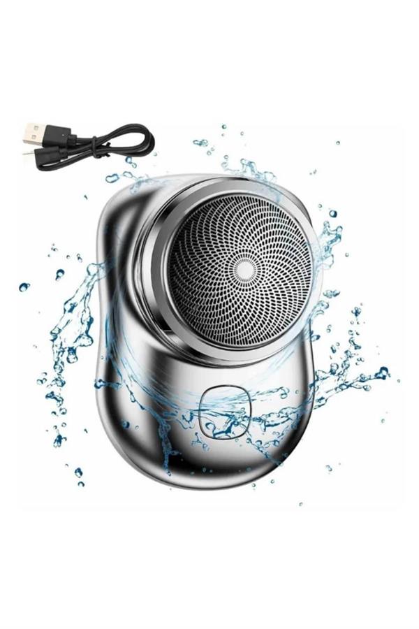Mini Sıfır Sakal Yanak Tıraş Makinesi USB Şarjlı Sıfır Sakal Taşınabilir Korumalı - Görsel 3