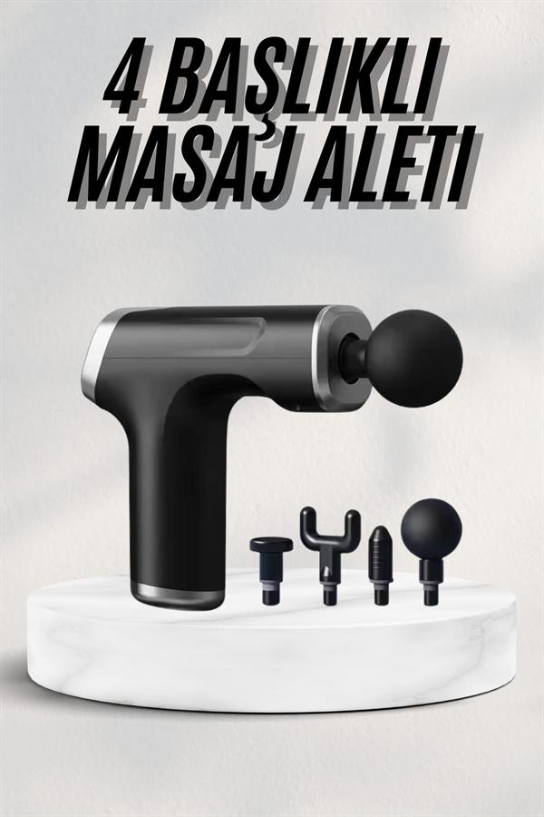 Masaj Tabancası 24v Type-c Hızlı Şarj Girişli Masaj Aleti Uzun Ömürlü - Görsel 2