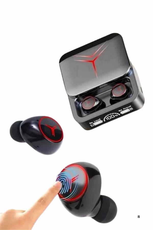 Kablosuz Şarj Göstergeli Powerbank Özellikli Bluetooth Kulaklık Çağrı Cevaplayabilen - Görsel 3