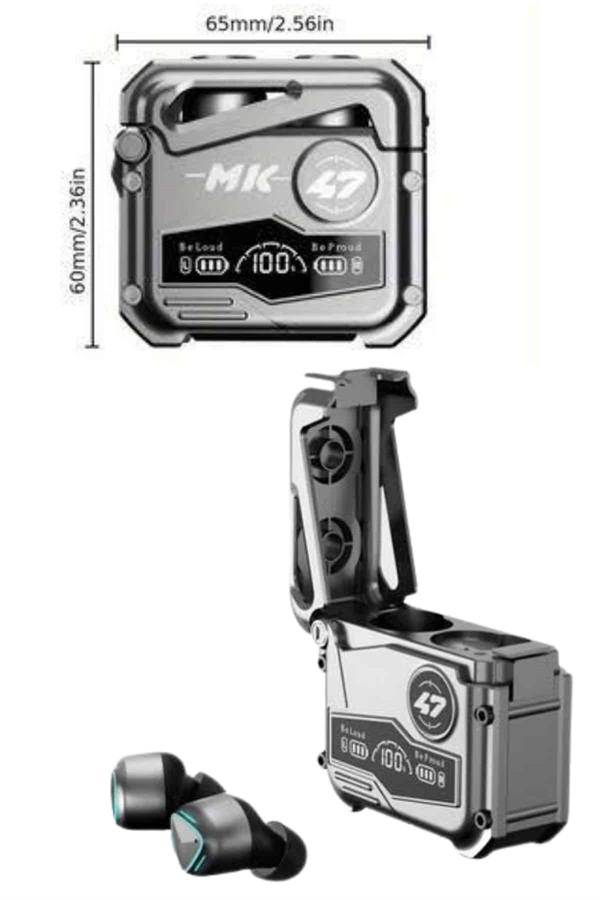 Gecikme Önleyici Oyuncu Kulaklığı Bluetooth Bağlantılı ANC Özelliği 5.0 Bluetooth - Görsel 3