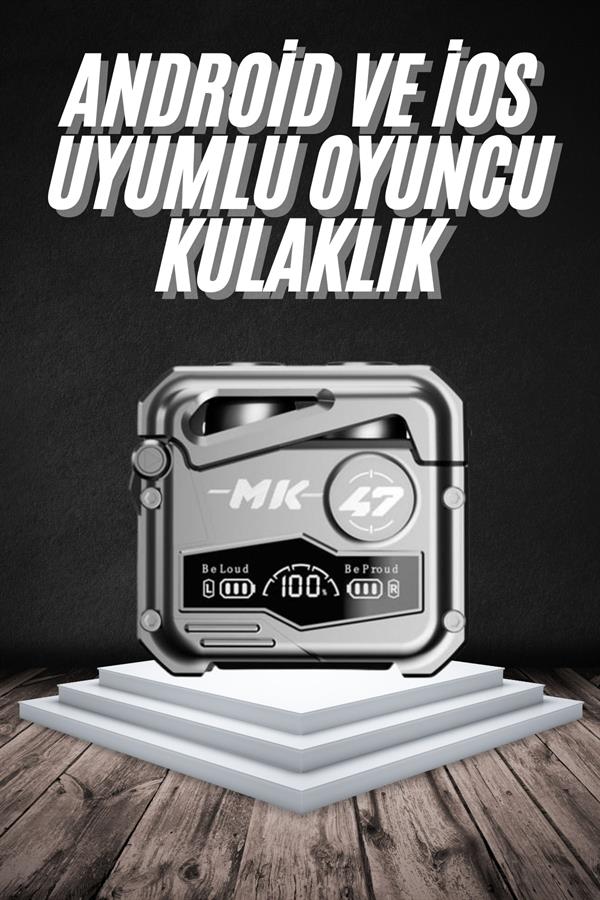 Bluetooth Kulaklık Dokunmatik Kontrol Tws kablosuz kulaklık Hi-fi Stereo - Görsel 2