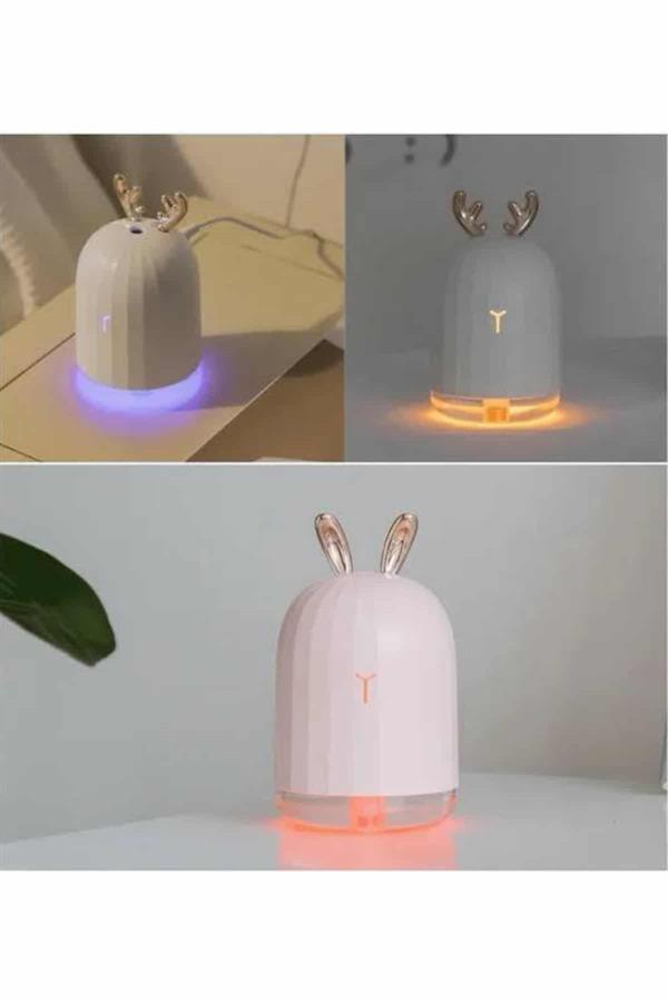 Hava Nemlendirici Ultrasonik Aromaterapi Difüzör Tavşan Nemlendirici - Görsel 5