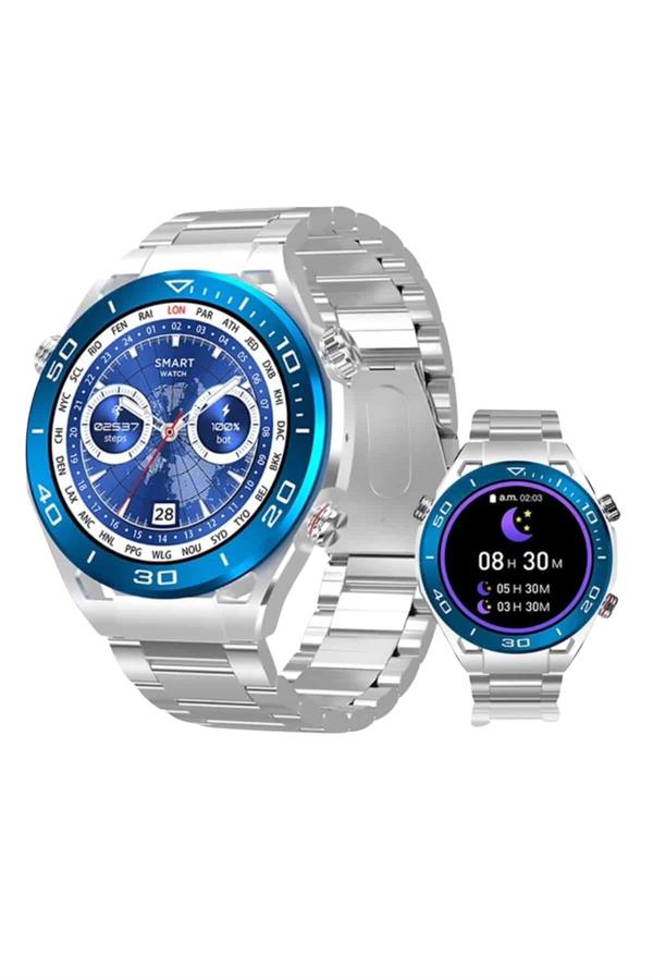 2025 Model Yuvarlak Ekran Android ve İOS Uyumlu GPS Takibi Yapabilen Akıllı Saat - Görsel 4