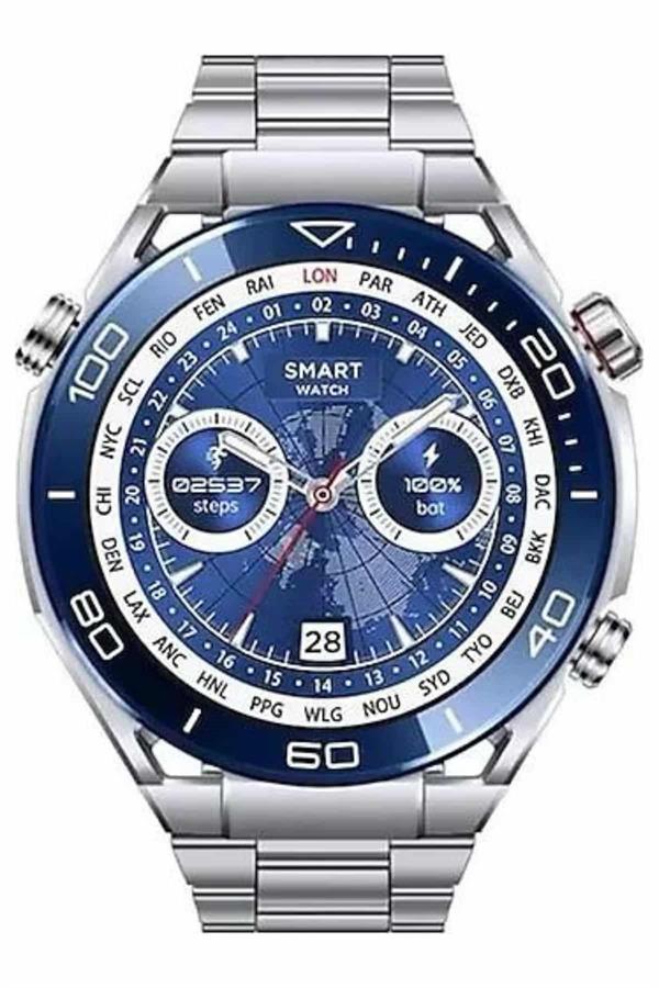 2025 Model Yuvarlak Ekran Android ve İOS Uyumlu GPS Takibi Yapabilen Akıllı Saat - Görsel 5