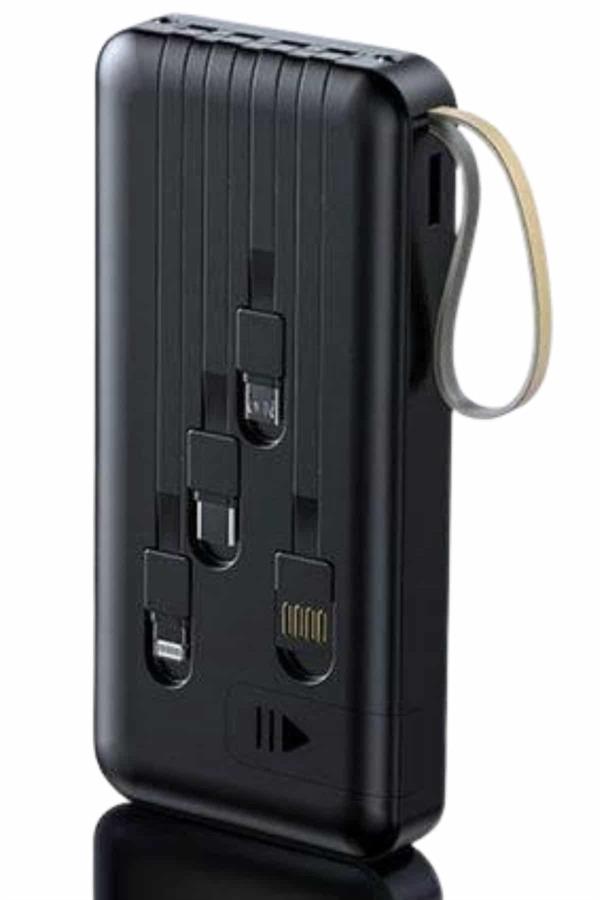 4 Çıkışlı 20.000 Mah Powerbank Uzun Pil Ömürlü Taşınabilir - Görsel 4