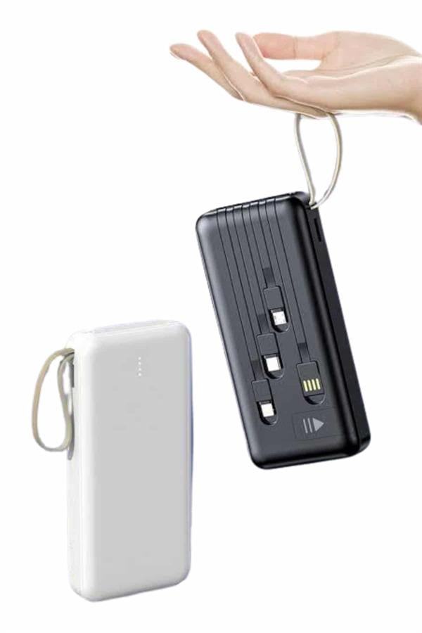 4 Çıkışlı 20.000 Mah Powerbank Uzun Pil Ömürlü Taşınabilir - Görsel 5