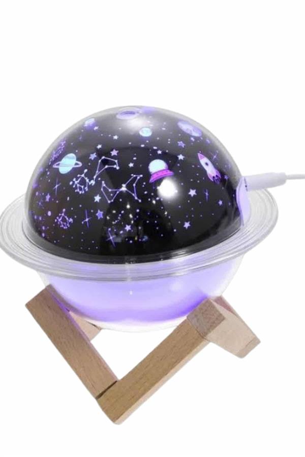 Hava Nemlendirici Renk Değiştiren Oda Kokusu Yıldızlı Projektör - Görsel 4